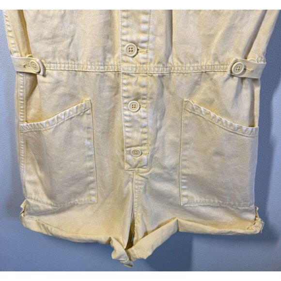 Pistola Yellow Short Sleeve Jumpsuit - Picture 7 of 15